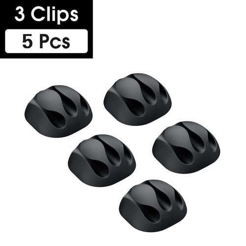 Organizador de Cables Adhesivos - Mantén tu escritorio ordenado