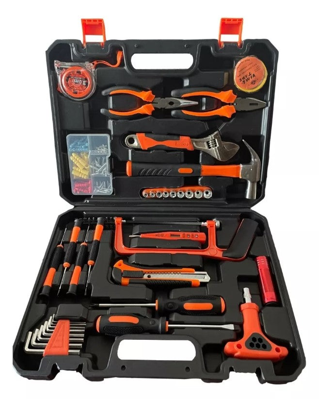 Set de Herramientas 150 Piezas | Maletín Completo para Hogar y Bricolaje