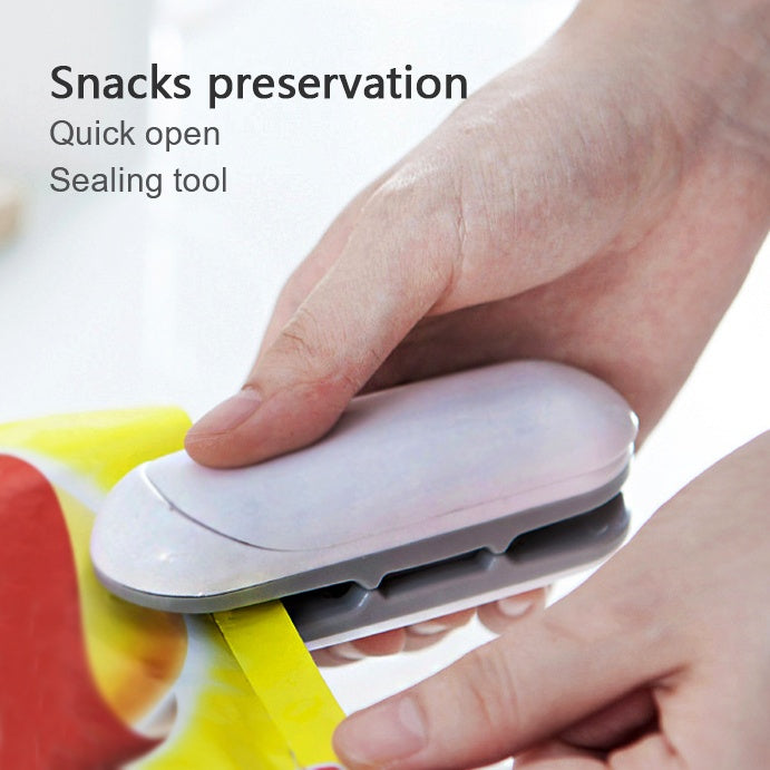 Mini sellador de bolsas portátil - Mantén tus Alimentos Frescos