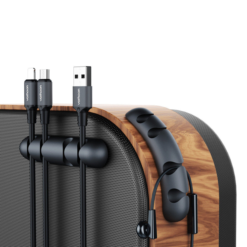 Organizador de Cables Adhesivos - Mantén tu escritorio ordenado